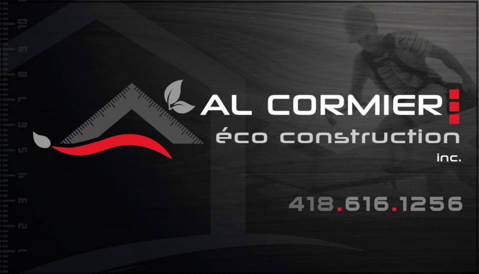 Construction Rénovation AL Cormier Éco Gaspésie, QC Logo